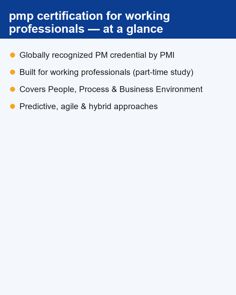 pmp certification for working professionals — figure 2