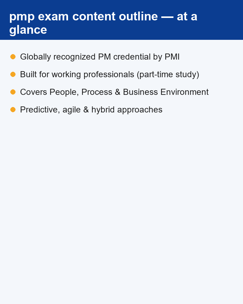 pmp exam content outline — figure 2
